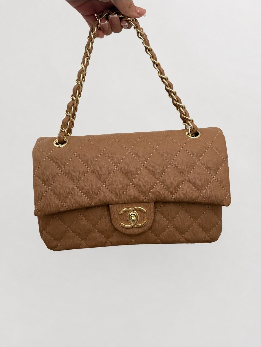 CC Ch**nel medium class flap bag